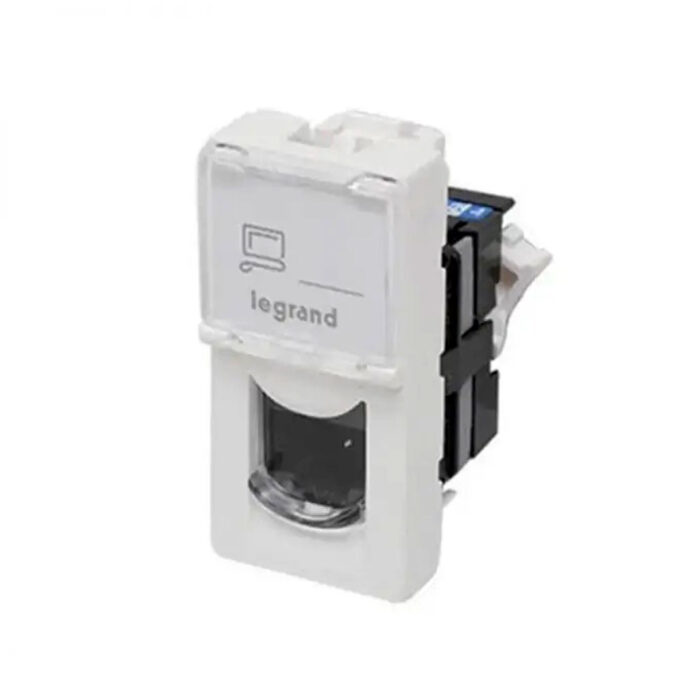 کیستون شبکه لگراند باریک LEGRAND CAT6 UTP موزاییک کیستون شبکه لگراند باریک LEGRAND CAT6 UTP موزاییک